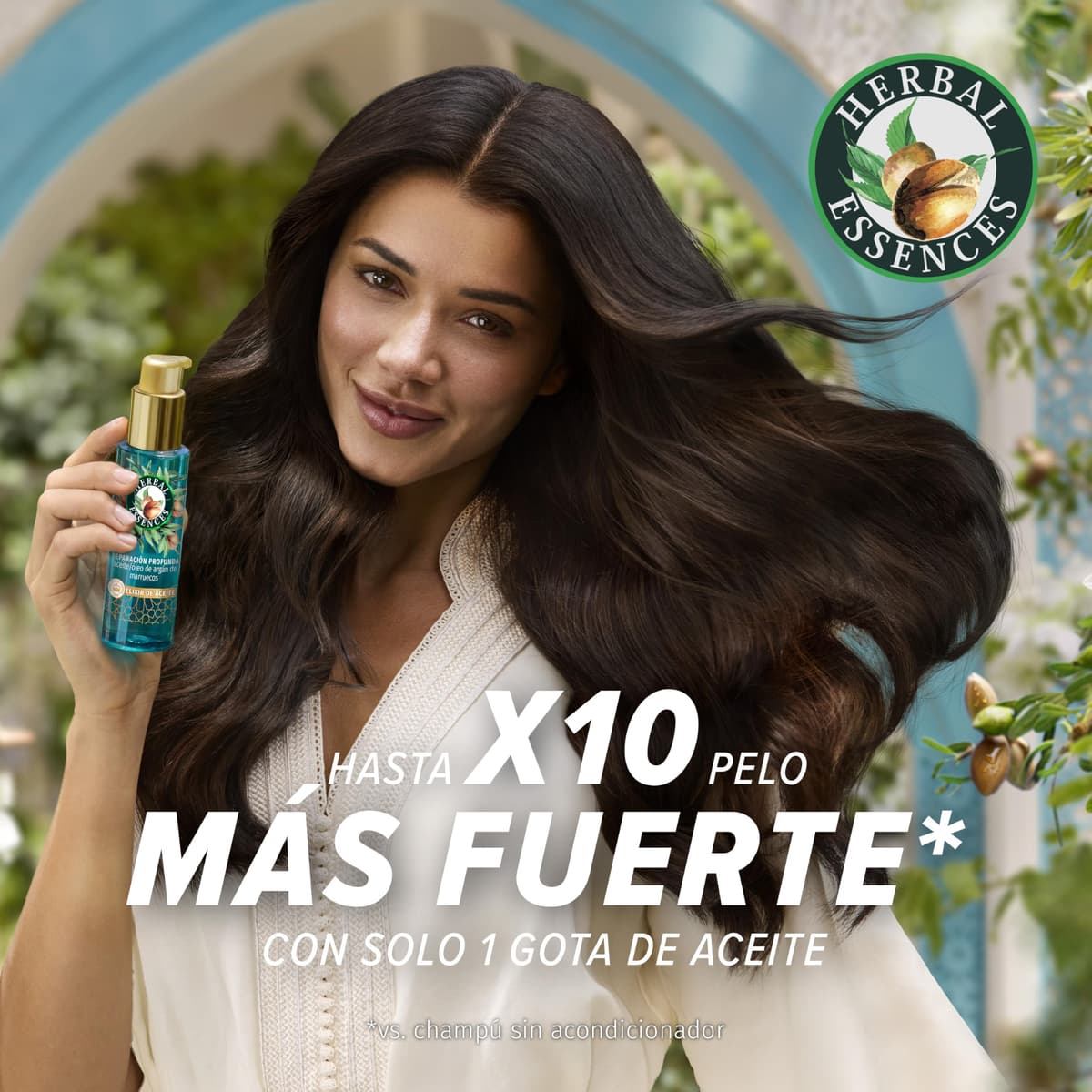 Herbal Essences Elixir Reparador Profundo Con Aceite De Argán De Marruecos 95ml Para Un Pelo Suave Y Brillante. Penetra Profundamente En El Pelo Para Nutrir, Fortalecer Y Reparar — view 2