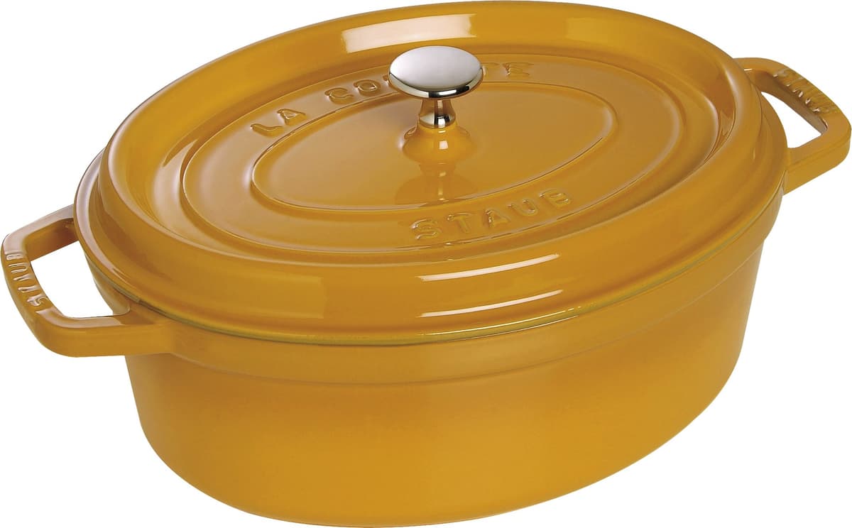STAUB Cacerola/Cocotte de Hierro Fundido Ovalada, 17 cm, 1 L, Gris grafito — view 9