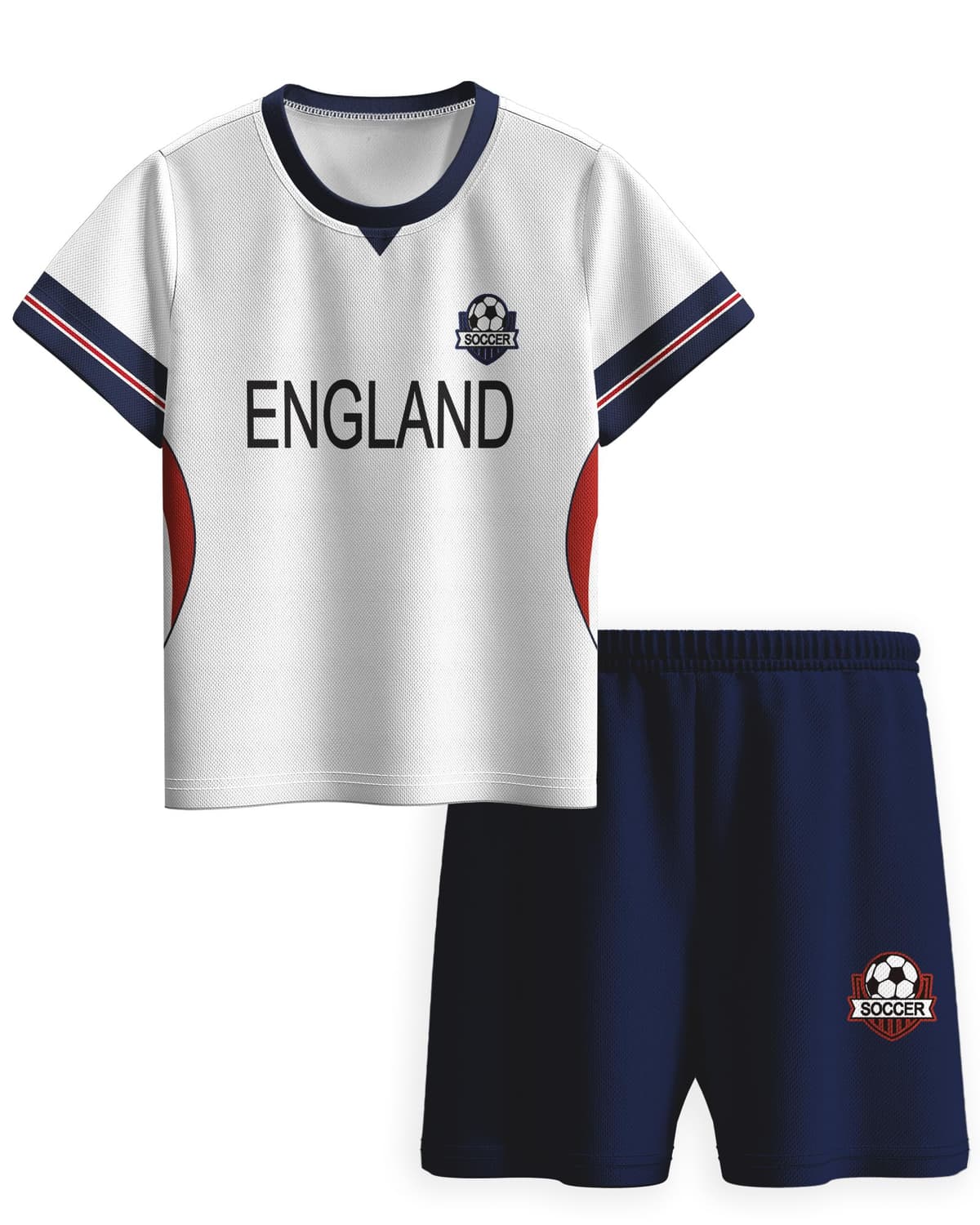 Kids Football Jersey Kits Boys Girls Football Shorts and T-Shirt Sets Sports Training Shirts for Kids 5-12 Years