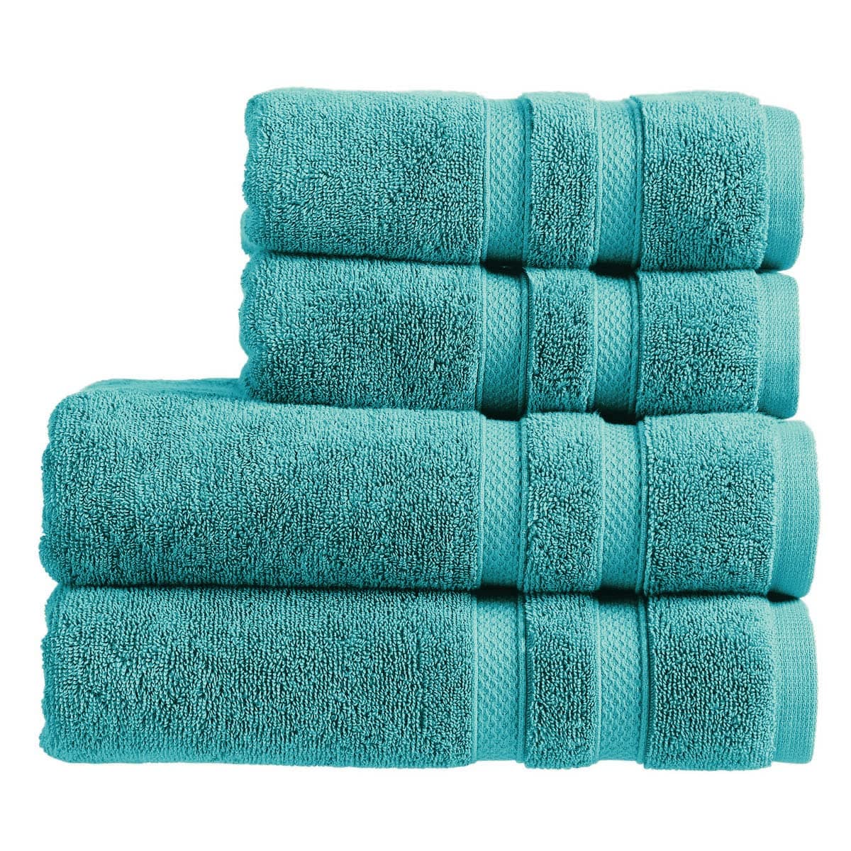 Christy Chroma Bath Towels | Set of 2 | Highly Absorbent Heavyweight 675GSM | Bold and Bright | Soft Velvety Smooth Bathroom Shower Towels | 100% Cotton | Sustainably Made | Ash Grey — view 129