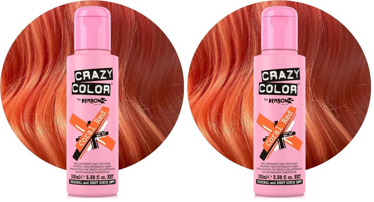Crazy Color Vibrant Candy Floss Semi-Permanent Hair Dye. Highly Pigmented Pastel Pink Conditioning & Oil Nourishing Vegan Formula | No Bleach or Ammonia | 100ml — view 47