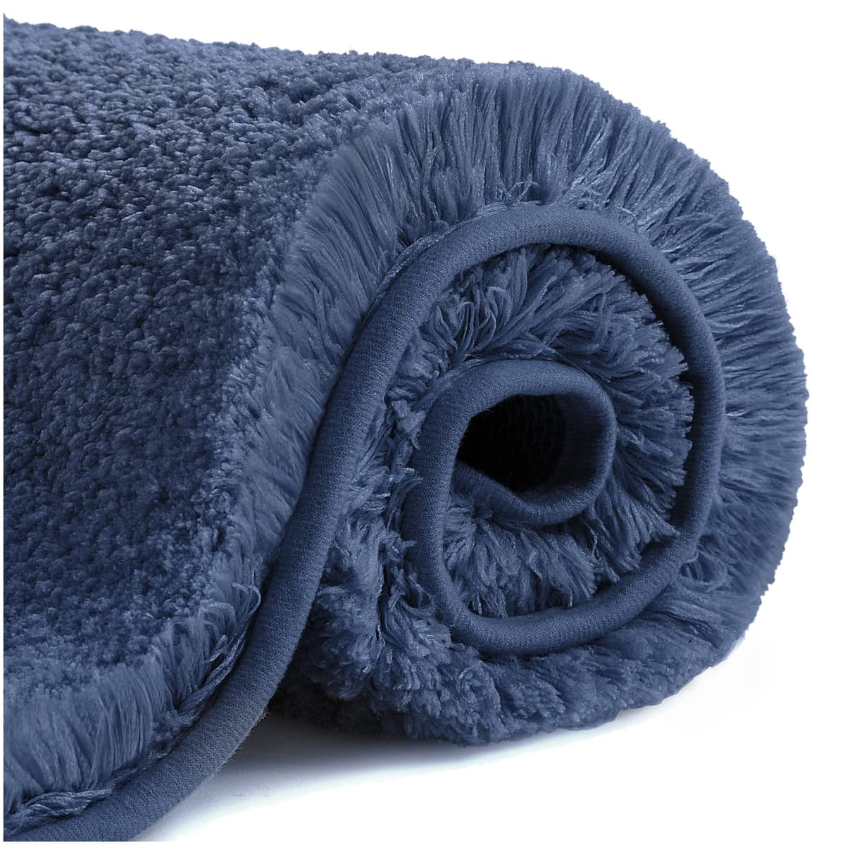 VANZAVANZU Alfombra de Ducha Antideslizante Espesa Absorbente Ultra Suave - Alfombrilla de Baño Mullido Microfibra, Lavable a Máquina - 40 x 60cm (Gris Claro) — view 15