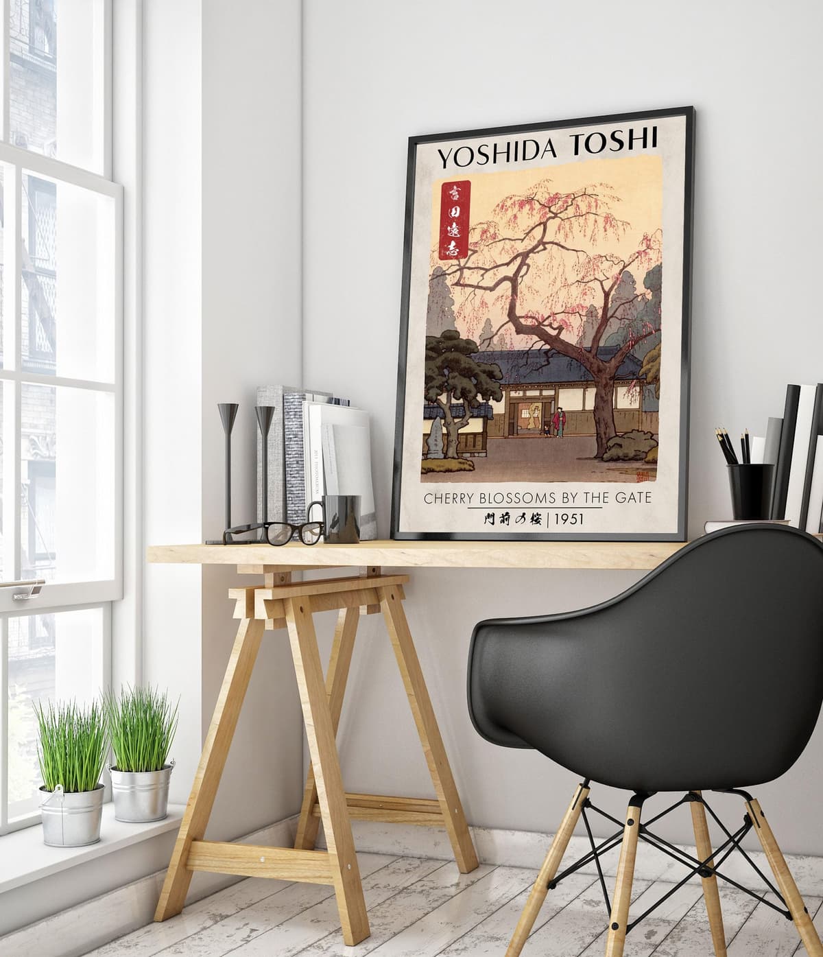 Spring In Arashiyama Japanese Woodblock Print, Modern Poster Japan Wall Art Exhibition Ukiyo-E Home Decor, Archival Matte, A4 (Print Only) - 29.7x21cm — view 46