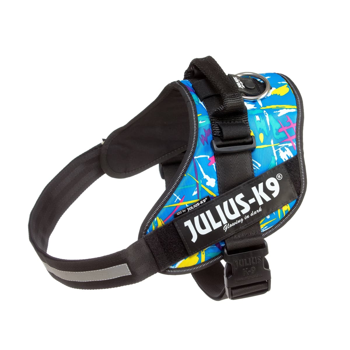 Julius-K9, 16IDC-AM-M, IDC Powerharness, dog harness, Size: Mini, Aquamarine — view 341