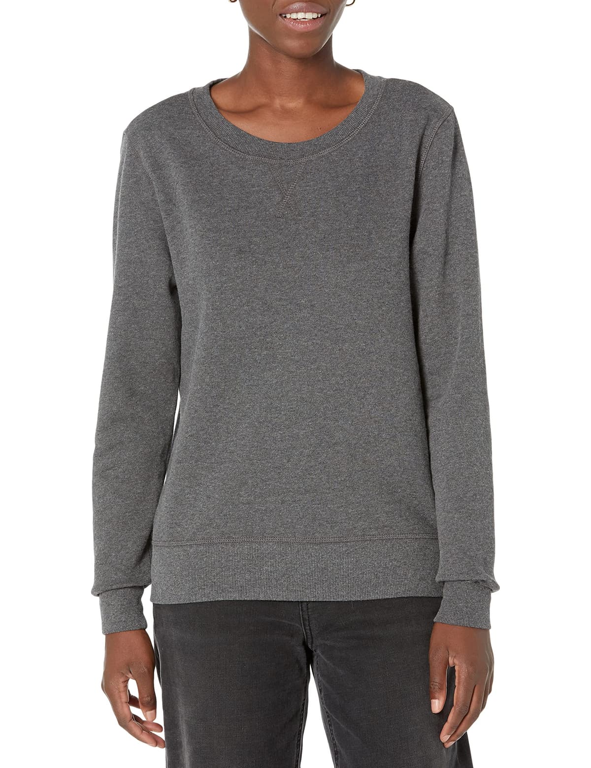 Amazon Essentials Mujer Sudadera con Cuello Redondo de Forro Polar (Disponible en Tallas Grandes) — view 157