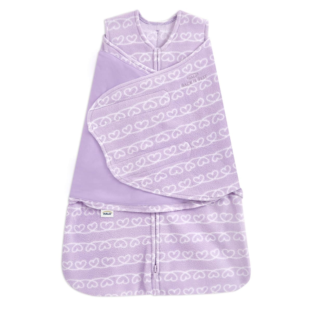 HALO 100% Cotton Sleepsack Swaddle, 3-Way Adjustable Wearable Blanket, TOG 1.5, Jungle, Small (Pack of 1) — view 34
