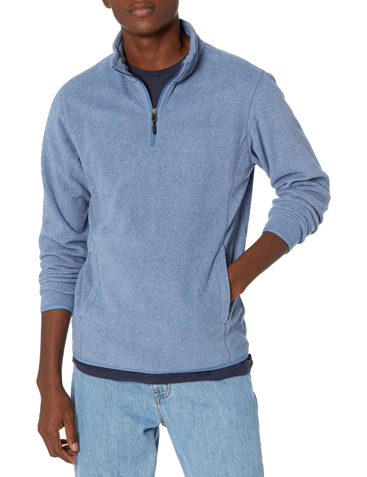 Amazon Essentials Hombre Chaqueta de Forro Polar con Cremallera de un Cuarto — view 10