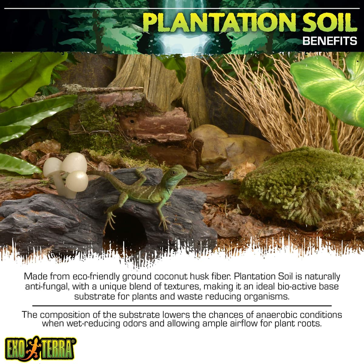 Exo Terra Plantation Soil Substrate, 8.8 Litre — view 5