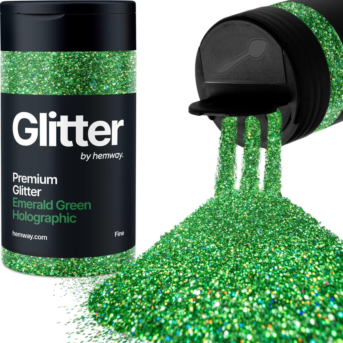 Light Rose Gold Glitter Shaker, 130g Ultrafine Glitter, Crafts 1/128" Metallic Flake Light Rose Gold Sequins, Resin & Epoxy Crafts, Decorating, Halloween, Christmas Nail, Face, Hemway — view 127
