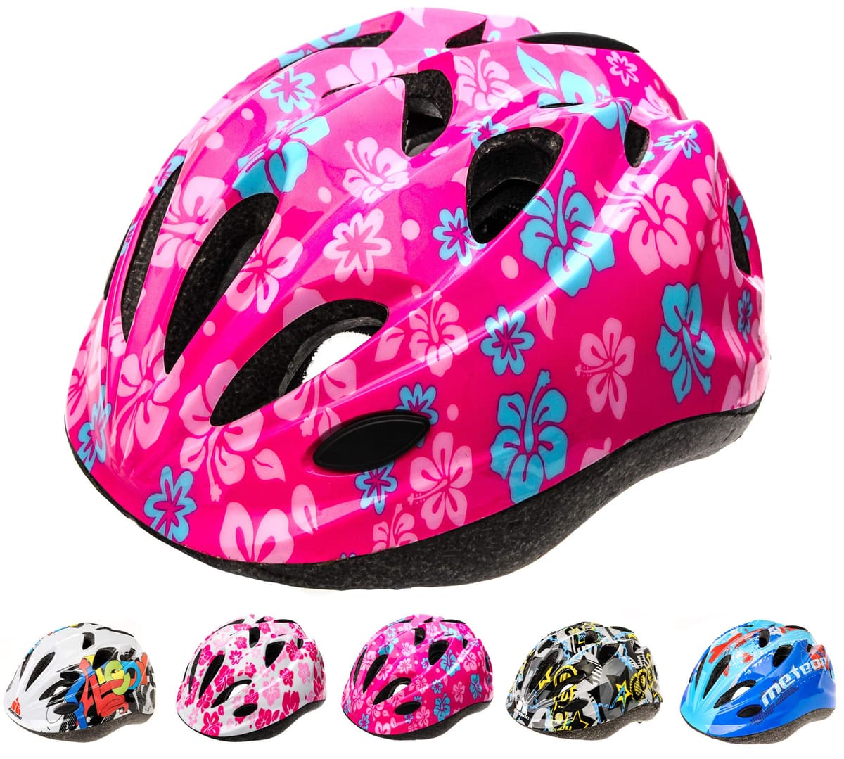 Casco Bicicleta para Niñas y Niños - Helmet Infantil de Bici para Ciclismo MTB Road Race Montaña BMX Carretera y Actividad Ciclista - Rolerskate Patines
