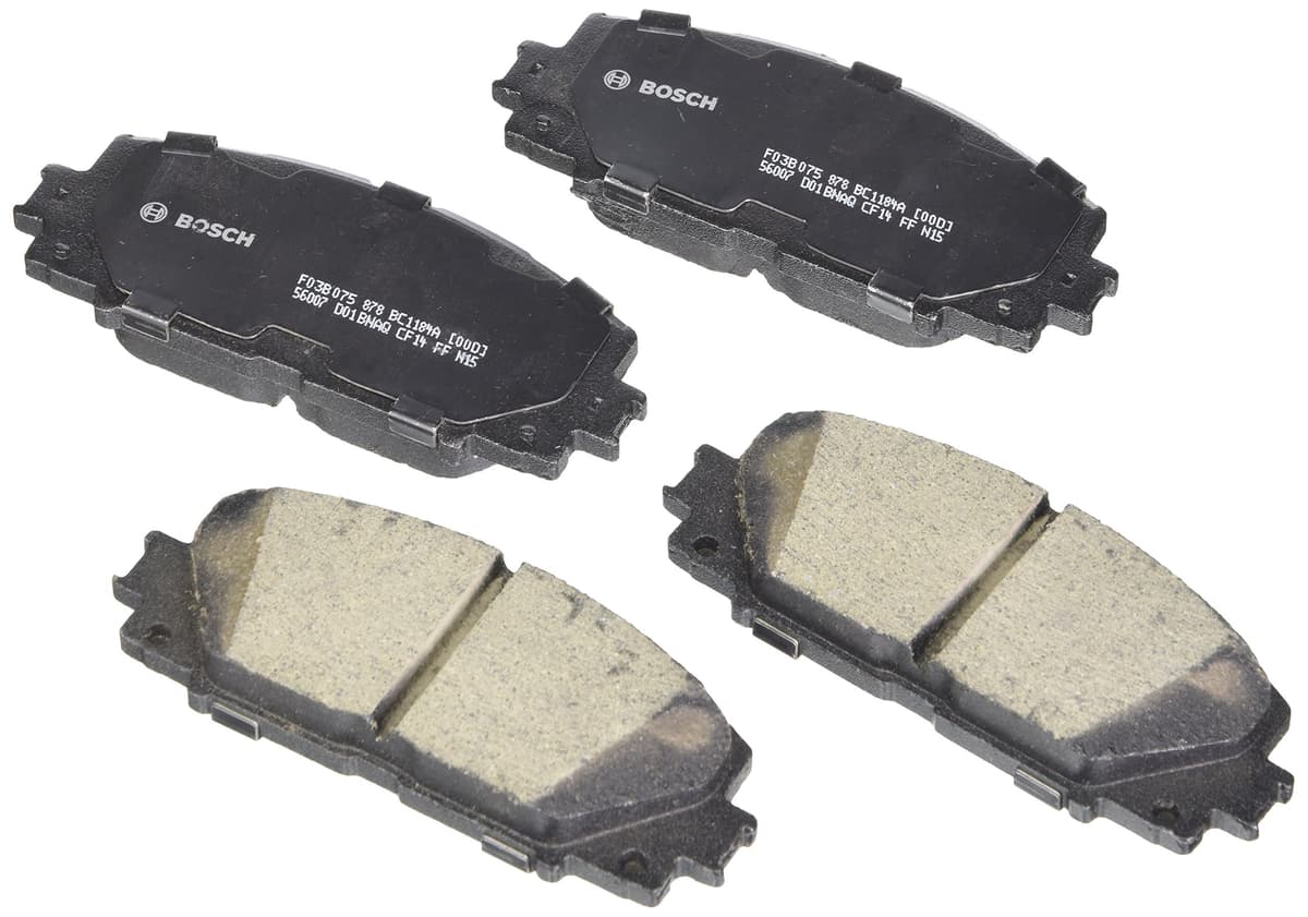 Bosch BC914 QuietCast Premium Ceramic Disc Brake Pad Set For: Acura ILX; Honda Accord, Civic, CR-V, Element, Fit, Front — view 197