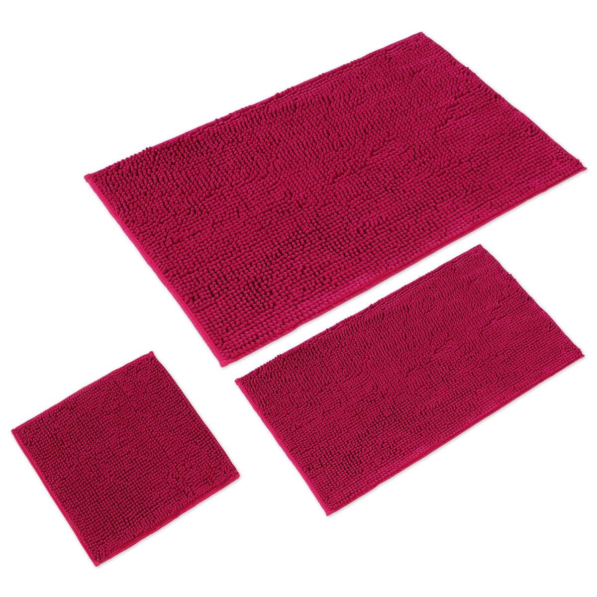 WohnDirect Alfombra Baño Gris 45x45cm • Alfombrilla baño Antideslizante y Lavable • Cómoda Y Súper Absorbente — view 72