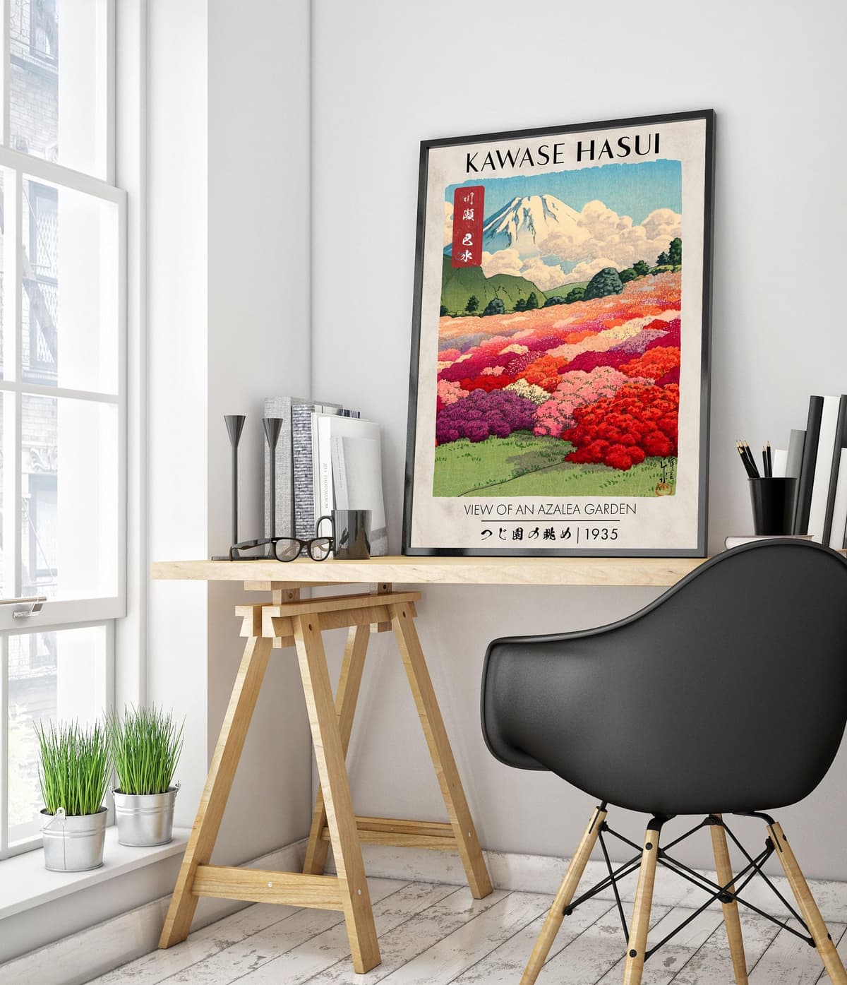 Spring In Arashiyama Japanese Woodblock Print, Modern Poster Japan Wall Art Exhibition Ukiyo-E Home Decor, Archival Matte, A4 (Print Only) - 29.7x21cm — view 85