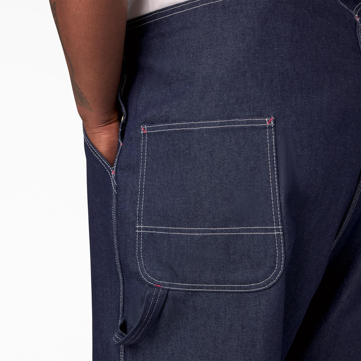 Dickies Men's Denim Bib Overall — view 6