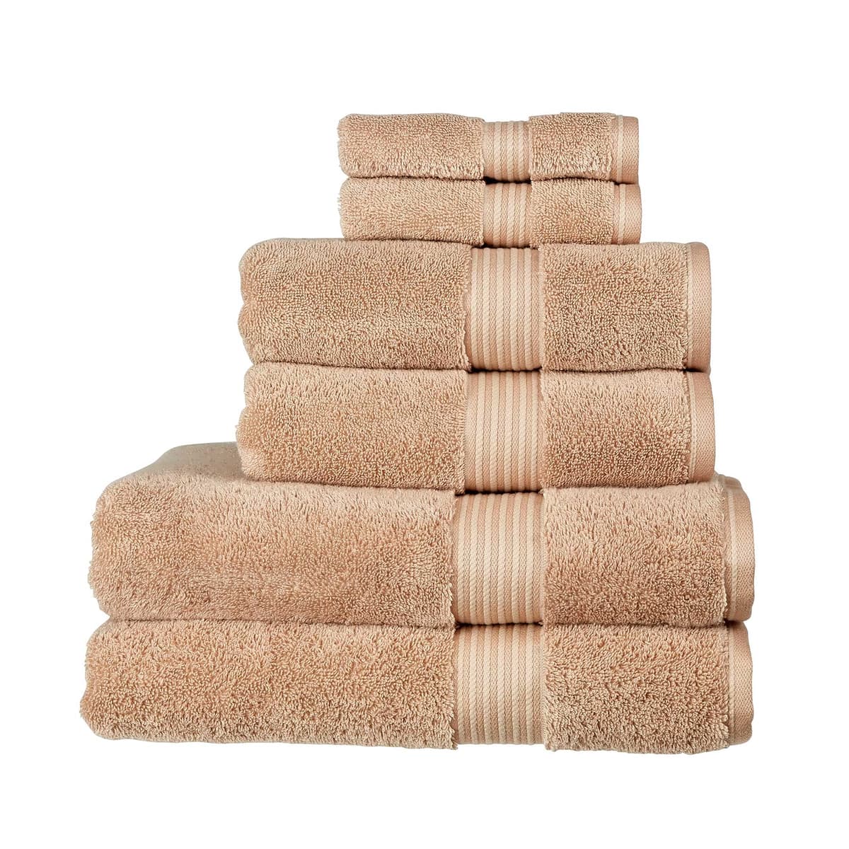 Christy Supreme Hygro 2 Hand Towels Set | Mineral Blue | 100% Luxury Supima Cotton | Ultra Soft | Super Absorbent | 650GSM | Plush and Long Lasting — view 46