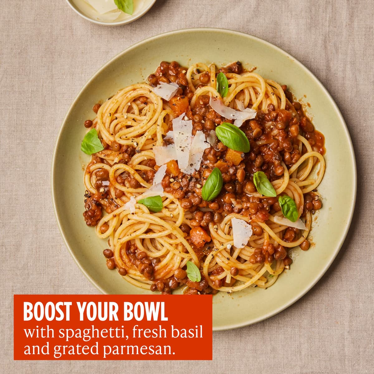 Merchant Gourmet Ready-to-eat Puy Lentil Bolognese Pack of 6 x 280g Pouches High in Protein High in Fibre Vegan. Cooked with Puy & Brown Lentils Mixed Mushrooms Sundried Tomato Paste Ready-Meal Option — view 6