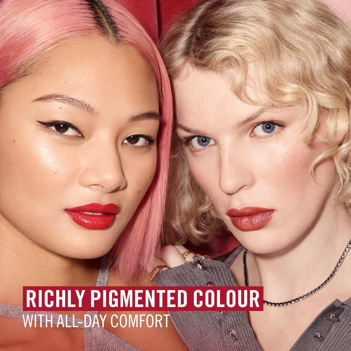 Rimmel Lasting Finish Lipstick 066 Heather Shimmer, Creamy Satin Finish, Long Lasting 8 HR Wear, Comfortable Formula, Rich Pigment — view 8