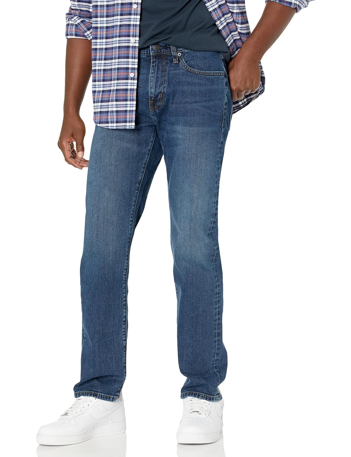 Amazon Essentials Men's Straight-Fit Stretch Jean - Discontinued Colours — view 18