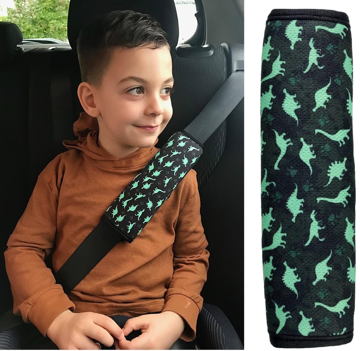 HECKBO 1x Kids Car Seat Belt Pads Seat Belt Protectors - Cars - Seat Belt Pads for Kids and Babies- Ideal for any Seat Belt Car Booster Seat Kids Bicycle — view 32