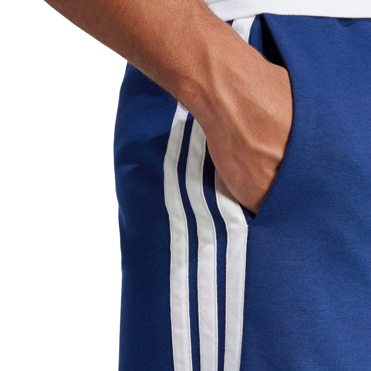 adidas Essential Three Stripes Fleece Short - Pantalones Cortos Hombre — view 5