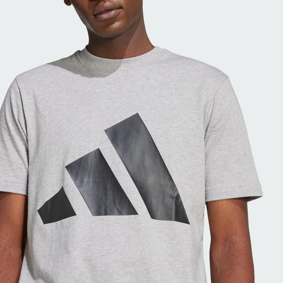 Adidas Hombre Essentials Big Logo Single Jersey tee — view 4