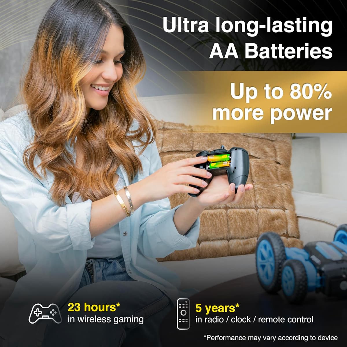 GP Ultra AA Batteries 40 Pack – 1.5V Alkaline Double A Batteries – 10-Year Shelf Life – Reliable Power for Toys, Remotes, Clo — view 5