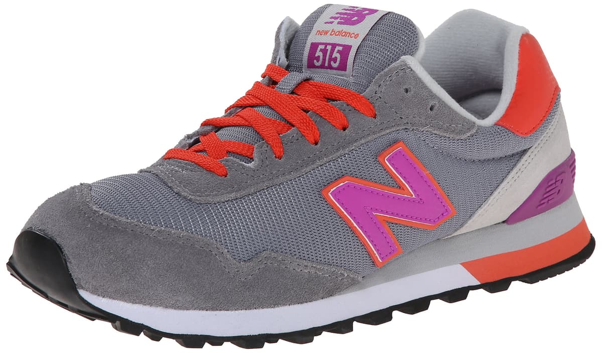 New Balance Women's 515 V1 Sneaker, Black/Prism Purple/Gold Rush, 6 M US — view 17