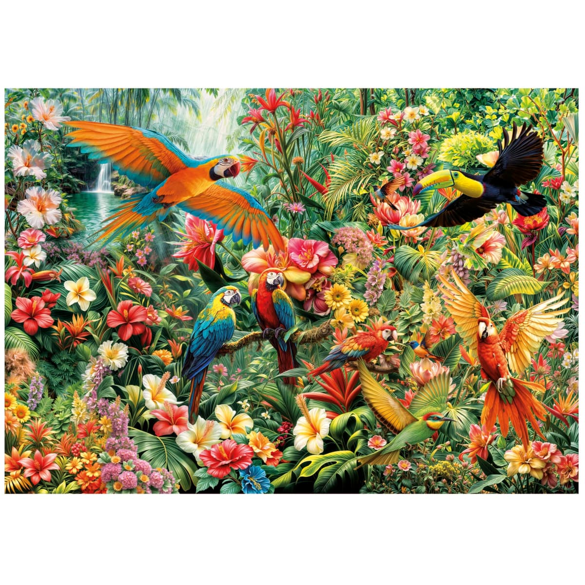Educa - Puzzle de 2000 Piezas para Adultos | Aves del Amazonas | Medidas: 96 x 68 cm | A Partir de 14 años (20574) — view 2