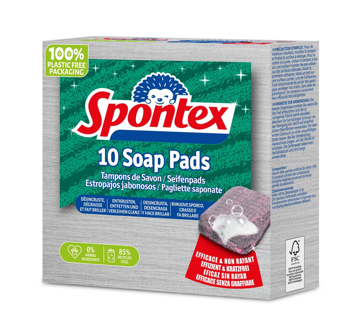 Spontex Economic estropajos de esponja | 5 Unidades — view 3