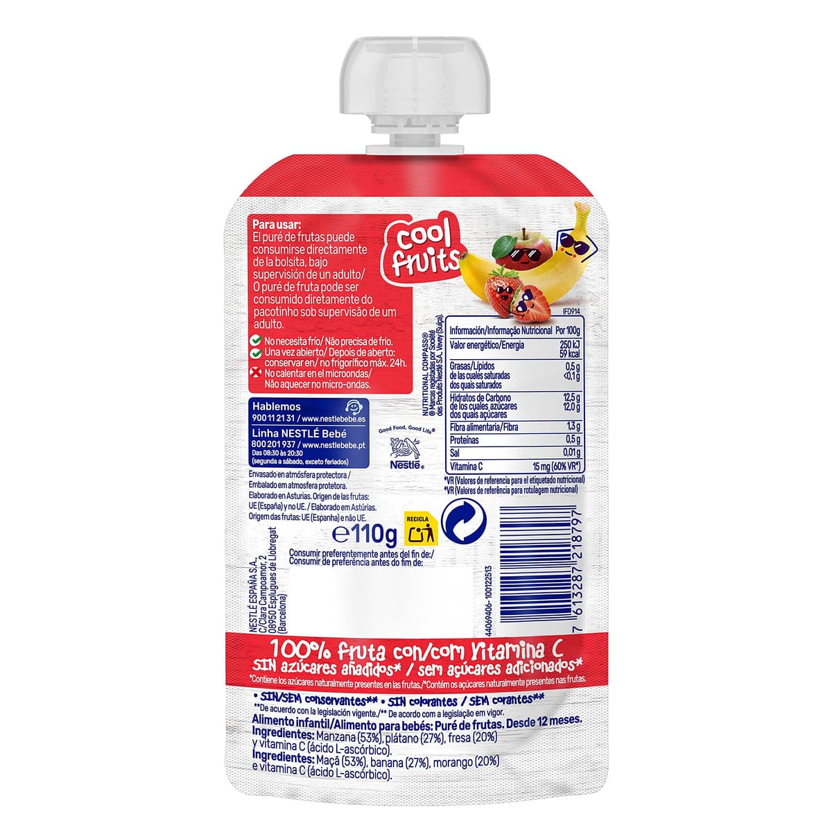 NESTLÉ Pure Cool Fruits - Pack de 8 — view 3