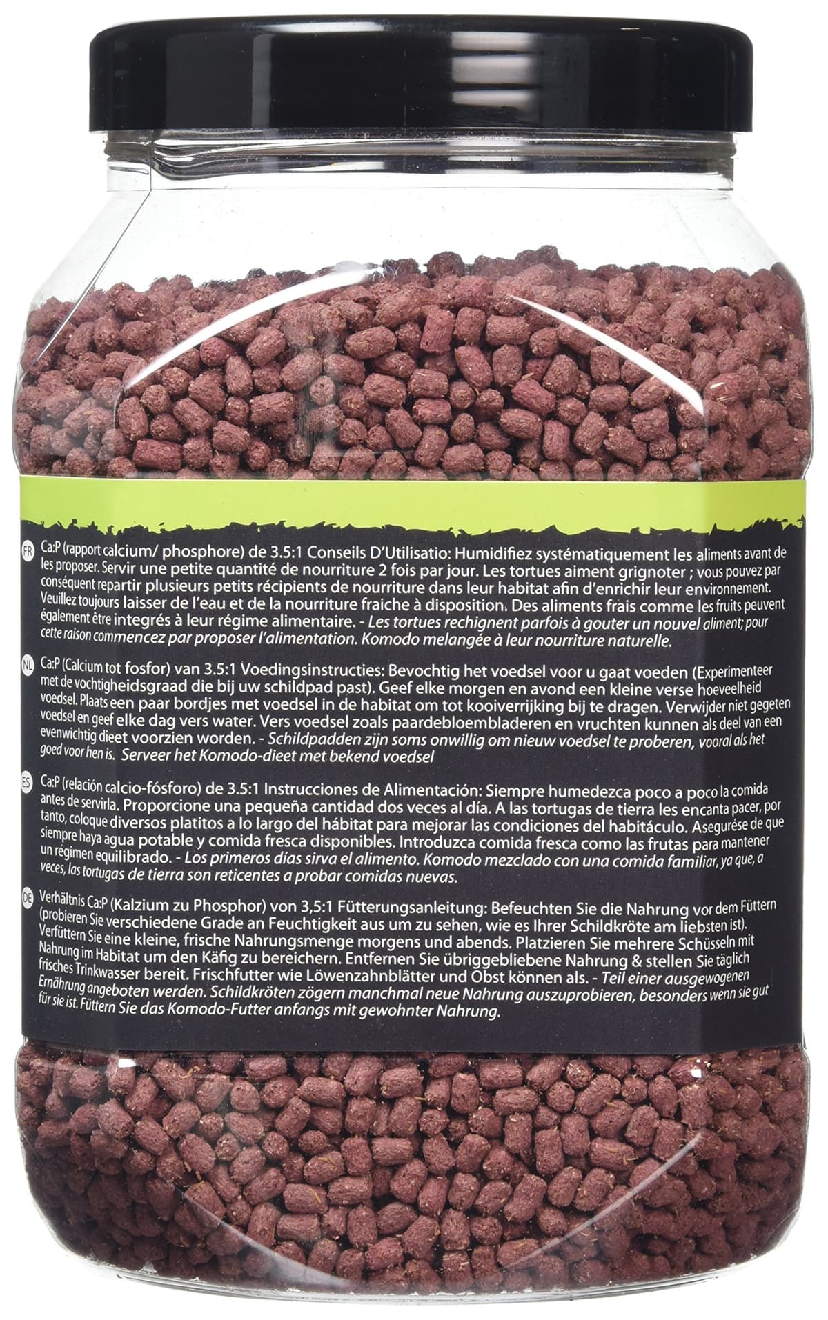 Komodo Complete Holistic Tortoise Diet, Dandelion 680 g tub — view 3