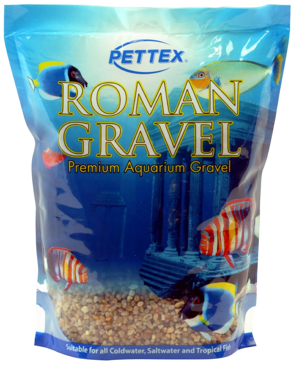 Roman Gravel Grava de Acuario, Negro (Jet Black), 8 kg — view 5