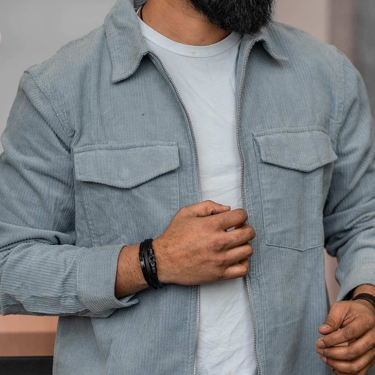 SERASAR Pulseras de cuero premium para hombre | Cierre seguro de acero inoxidable | Tres colores | Joyero Incluido — view 4