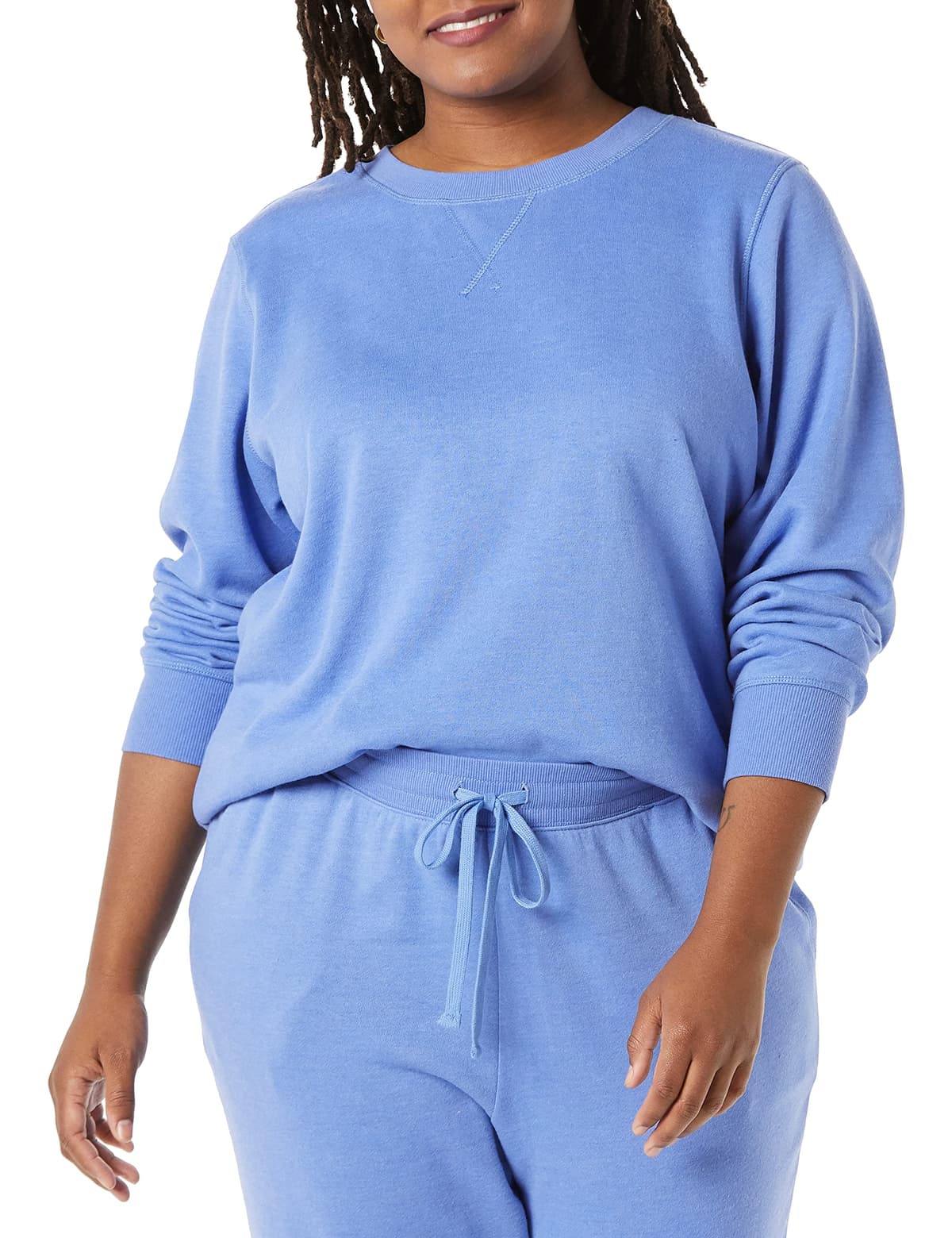 Amazon Essentials Mujer Sudadera con Cuello Redondo de Forro Polar (Disponible en Tallas Grandes) — view 51
