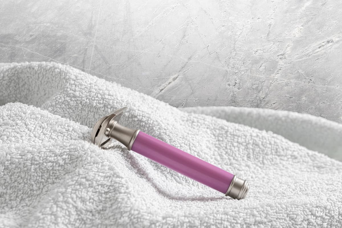 SilkRebels rasoio donna Riutilizzabile per depilazione con 5 lamette Astra incluse — view 4