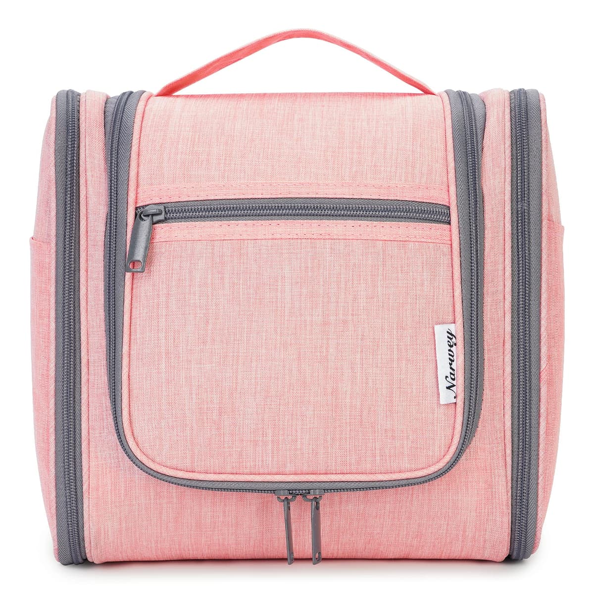 Narwey Neceser Mujer Bolsa de Aseo Colgante, Organizador de Maquillaje Neceser Viaje para Hombre y Mujer Accesorios de Viaje (Negro(Grande)) — view 31