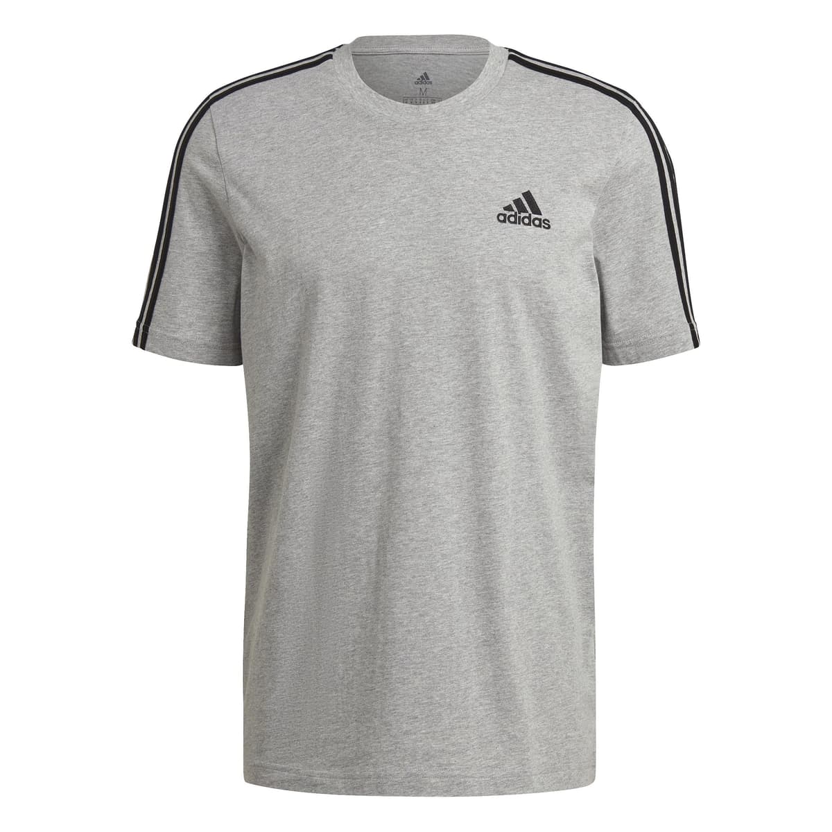 adidas Essentials Single Jersey 3-Stripes tee Camiseta de Manga Corta Hombre (Pack de 1) — view 55