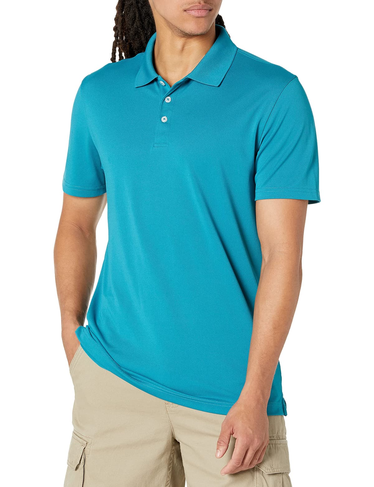 Amazon Essentials Hombre Polo de Golf, Manga Corta, Corte Ajustado, Secado Rápido — view 19