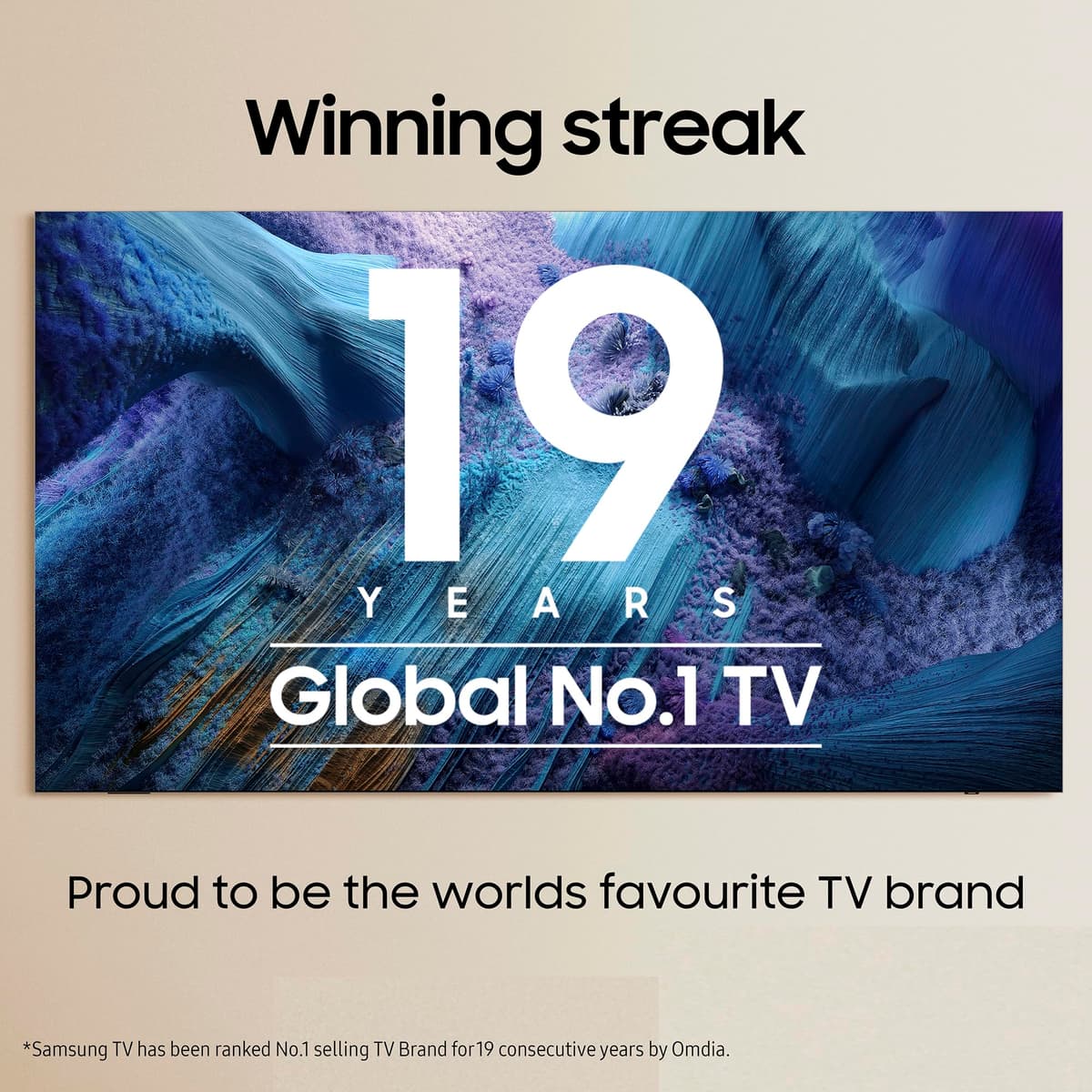 Samsung Crystal UHD 50" U7000F, Crystal Processor 4k, 4k Upscaling, Object Tracking Sound Lite, One UI Tizen, Smart TV, 2025 — view 2
