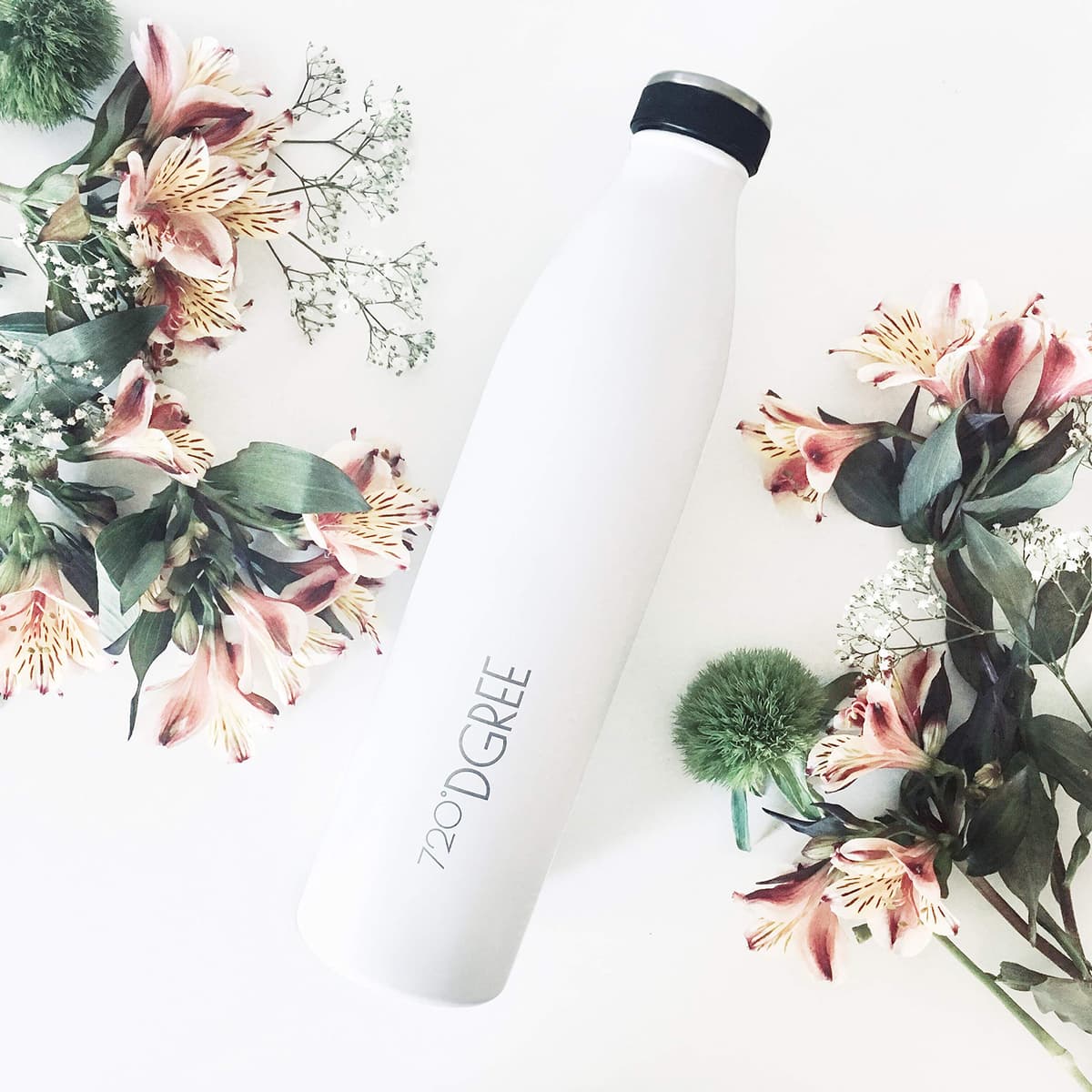 720°DGREE Botella Agua Acero Inoxidable “milkyBottle“ – 750ml - Sin BPA Free, Antigoteo y Prueba de Fugas - Frasco térmico, Cantimplora Aislada - Bebida con Gas, Deporte, Escuela, Gimnasio, Exteriore — view 6