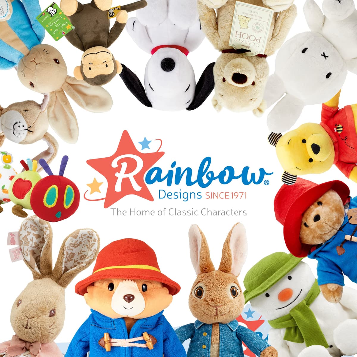 Classic Winnie the Pooh & Friends - Eeyore - Cuddly Donkey - Great as Gift for Newborn Baby, Children and Toddlers - Soft Toy by Rainbow Designs — view 6