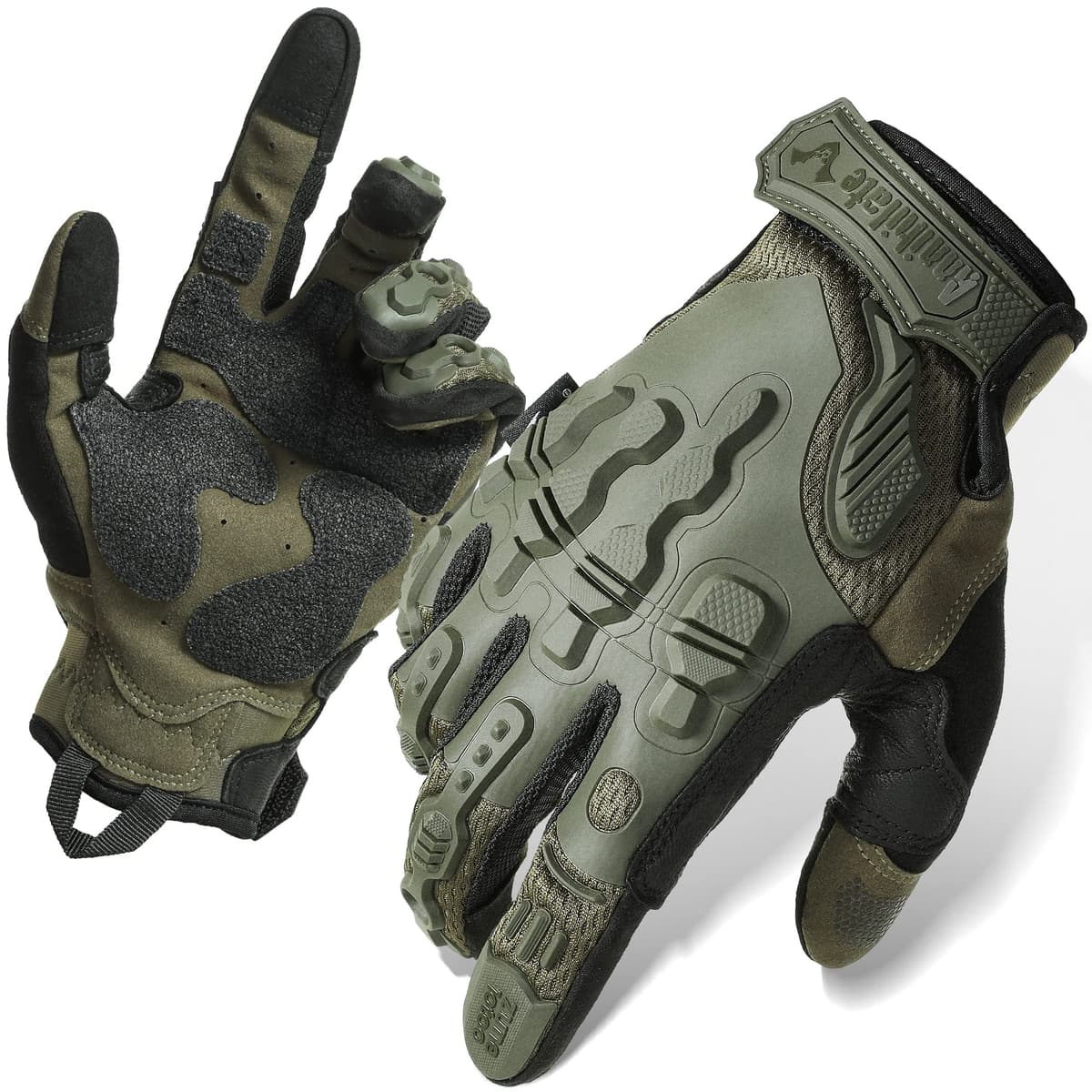 Zune Lotoo Guantes Tacticos Militar, Guantes Airsoft Tácticos Compatibles con Pantalla Táctil para Hombre y Mujer, Guante Moto Verano Transpirable para Airsoft Paintball Motocross Montaña — view 9