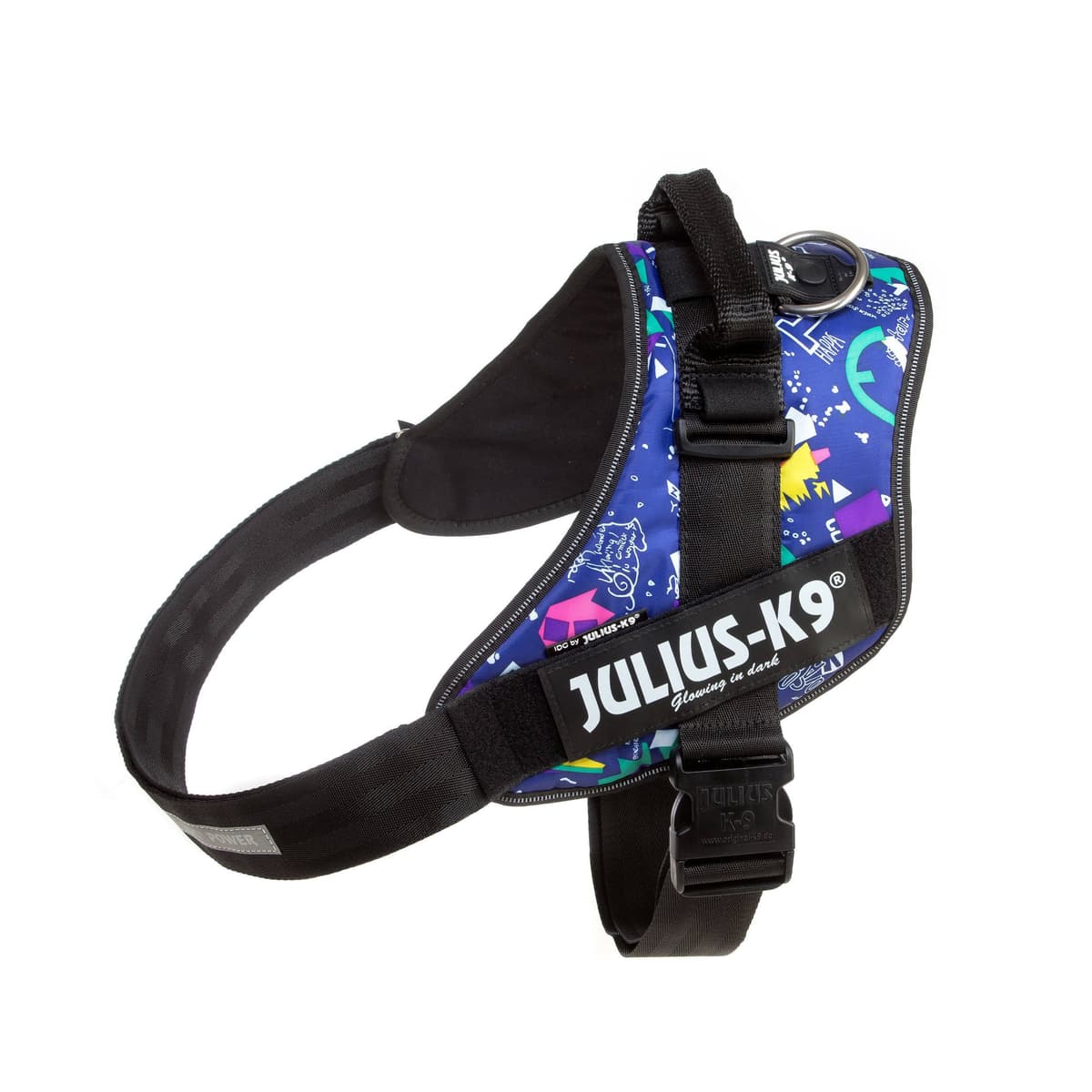 Julius-K9, 16IDC-AM-M, IDC Powerharness, dog harness, Size: Mini, Aquamarine — view 326