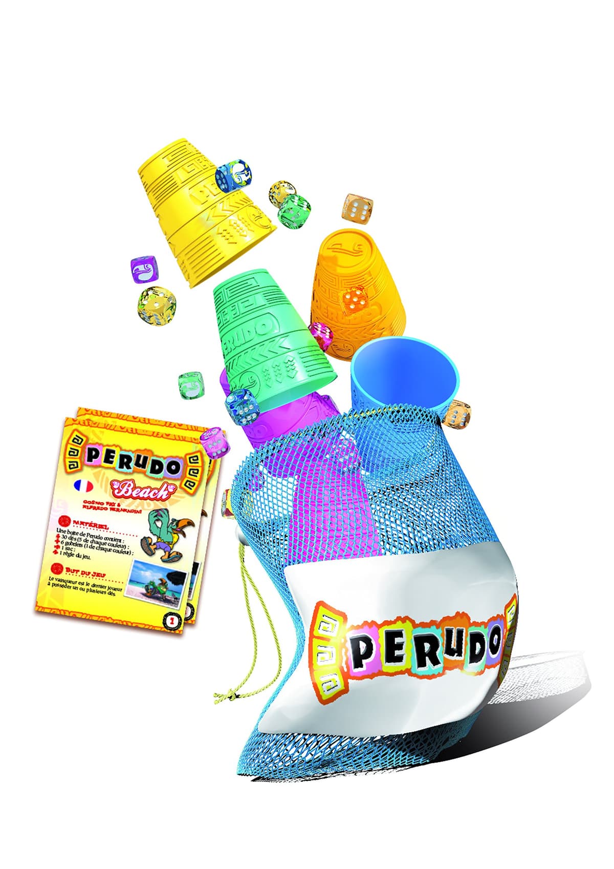Asmodee - PE01BEAC - Jeu - Perudo Beach – Versión neerlandesa — view 4