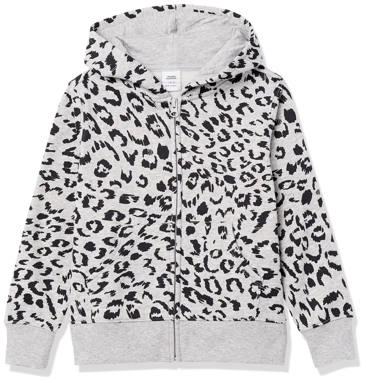 Amazon Essentials Niñas Sudadera de Forro Polar con Capucha y Cremallera — view 13