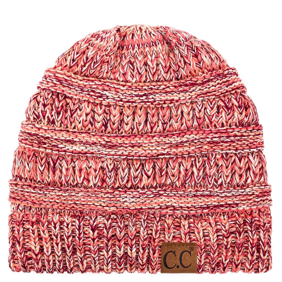 Warm Chunky Soft Stretch Cable Knit Beanie Skully — view 39