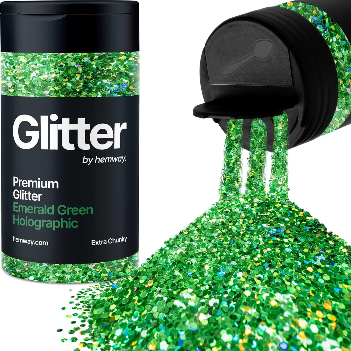 Light Rose Gold Glitter Shaker, 130g Ultrafine Glitter, Crafts 1/128" Metallic Flake Light Rose Gold Sequins, Resin & Epoxy Crafts, Decorating, Halloween, Christmas Nail, Face, Hemway — view 112