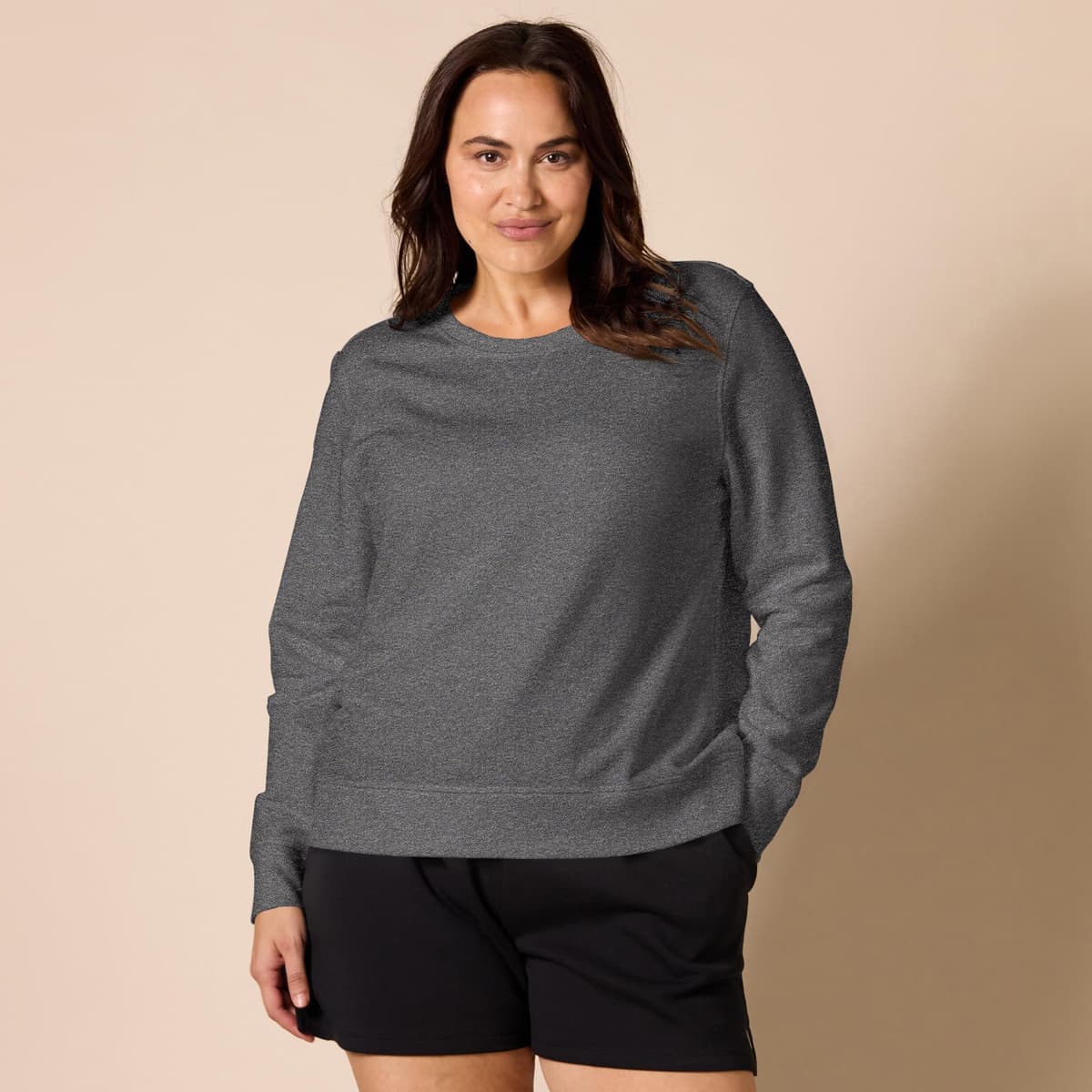 Amazon Essentials Mujer Sudadera con Cuello Redondo de Forro Polar (Disponible en Tallas Grandes) — view 162