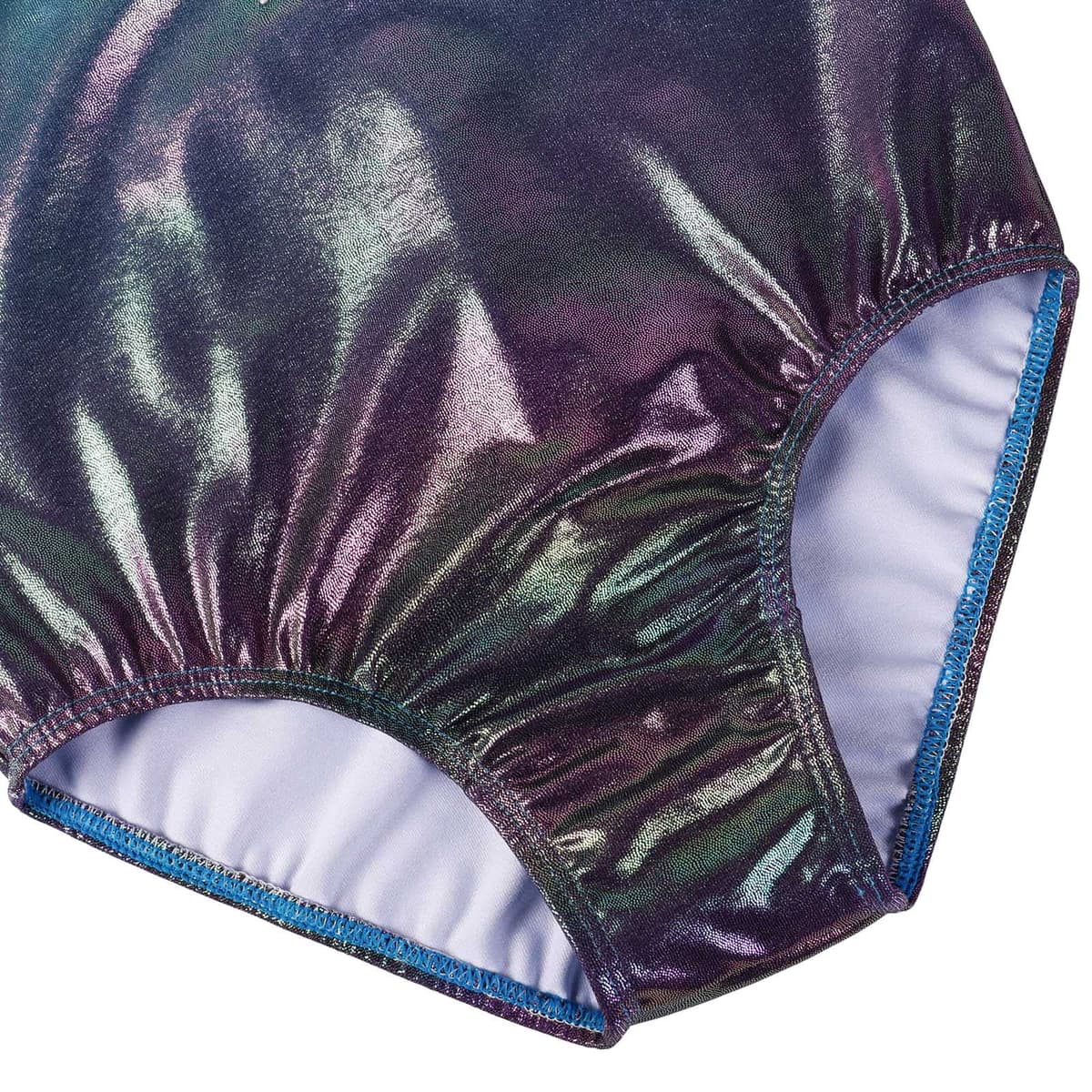Niña Maillots de Gimnasia Mangas Largas con Lentejuelas en Tul — view 37