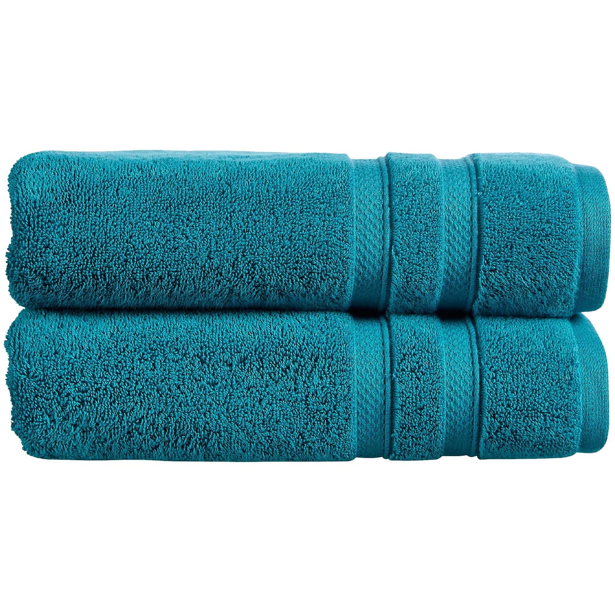 Christy Chroma Bath Towels | Set of 2 | Highly Absorbent Heavyweight 675GSM | Bold and Bright | Soft Velvety Smooth Bathroom Shower Towels | 100% Cotton | Sustainably Made | Ash Grey — view 76
